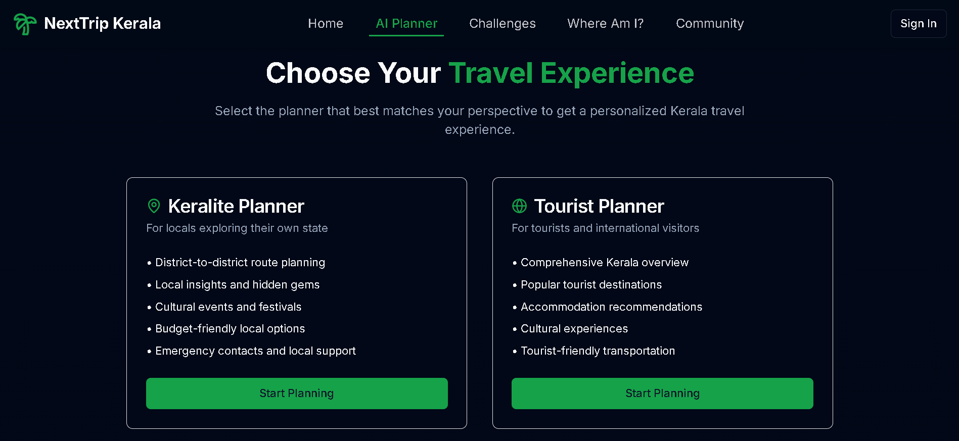 NextTrip screenshot 2